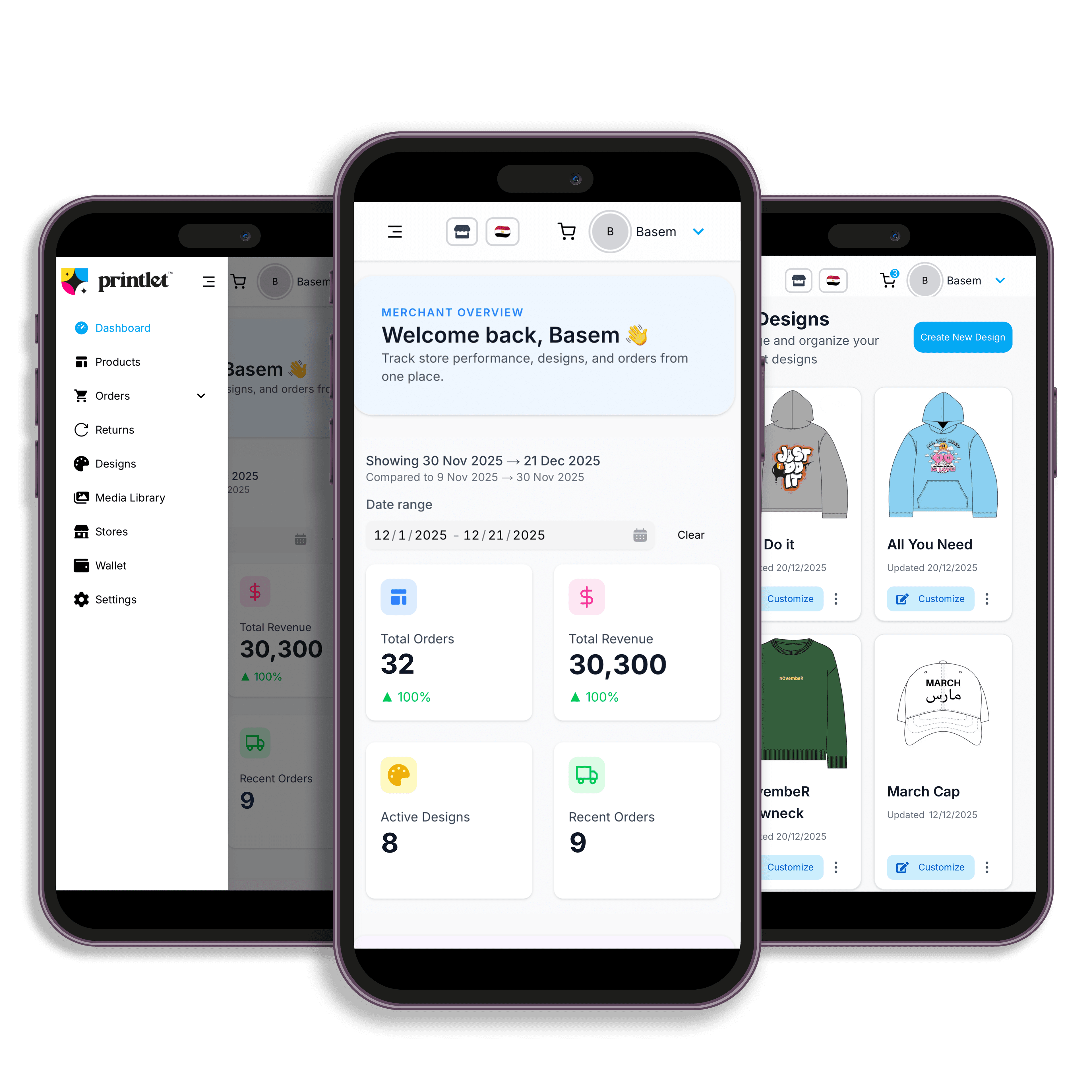 Printlet Web App