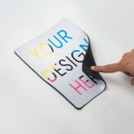 Customized mouse pad ready for printing