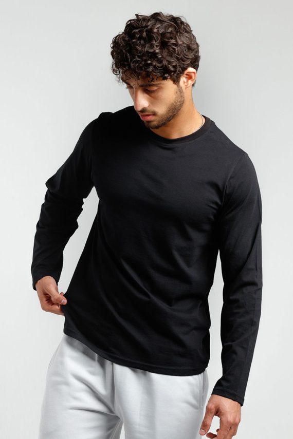 Black Long Sleeves T shirt 2