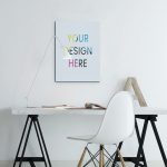 Customized wall art available in 5 sizes for dropshipping