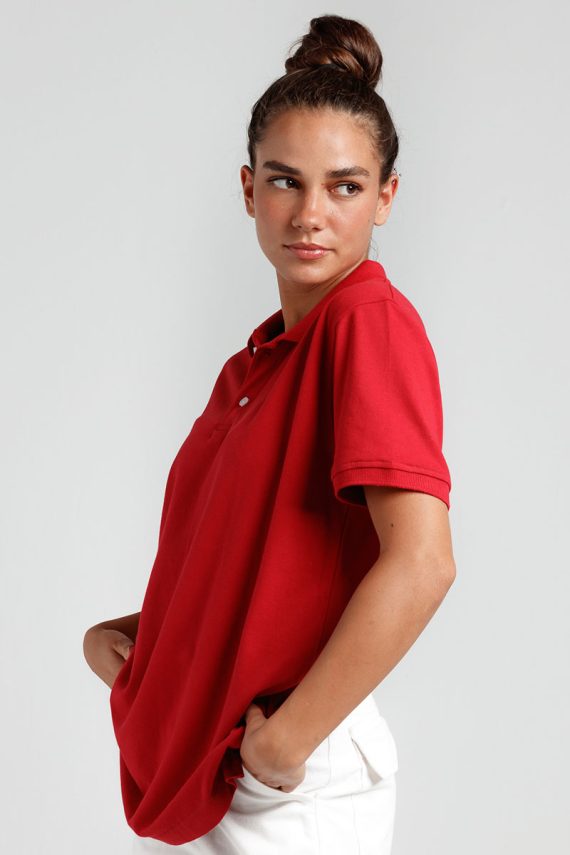 Custom Red Polo T-Shirt