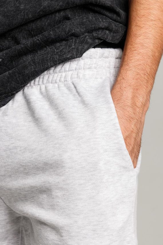 Printlet Grey Shorts Close up