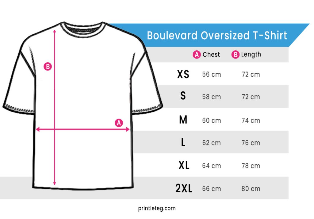 Boulevard Oversized T-Shirt – Printlet