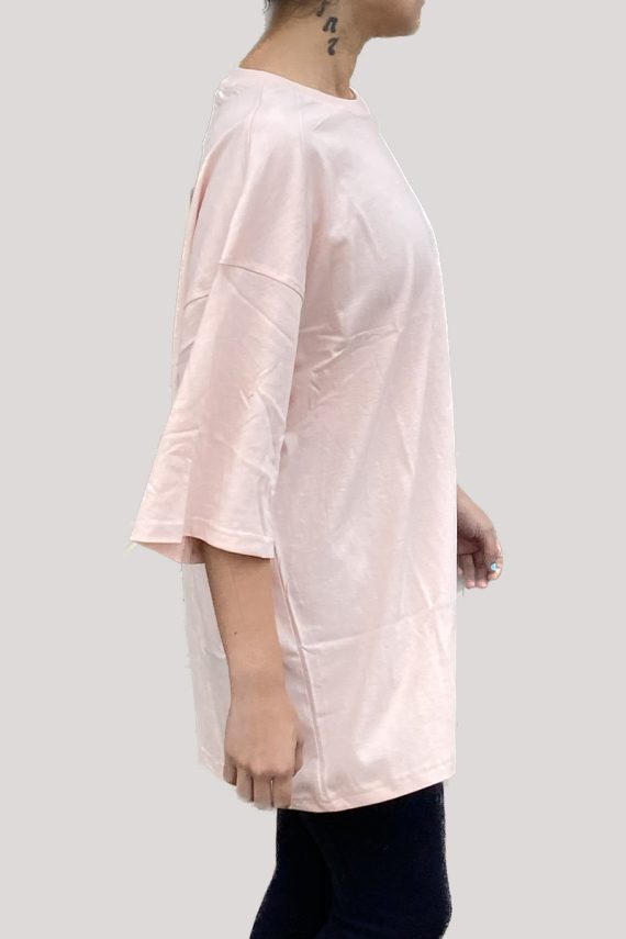Printlet Oversize t-Shirt Pale Pink
