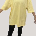 Printlet Oversize t-Shirt Pale Yellow