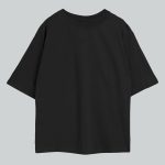 Basic Black Oversize T-Shirt Front