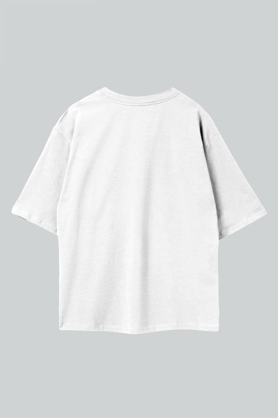 Basic White Oversize T-Shirt Front