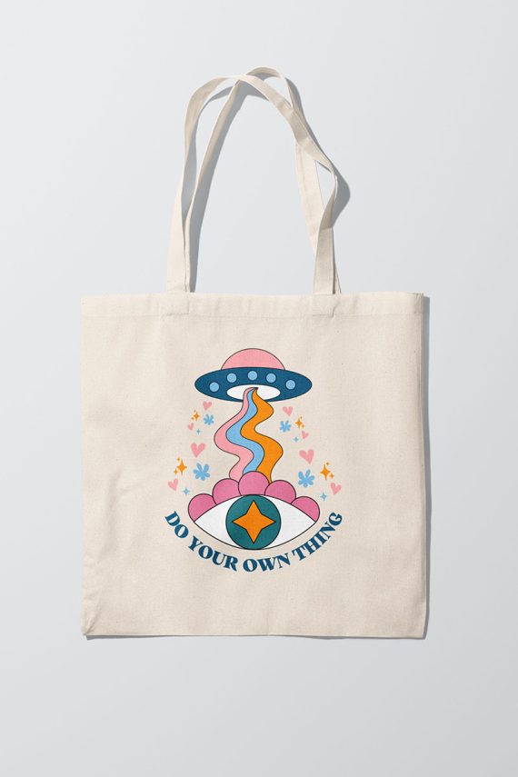 Do your thing Beige Tote bag