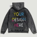Printlet Acid Washed Hoodie, Print on demand and dropshipping in Egypt