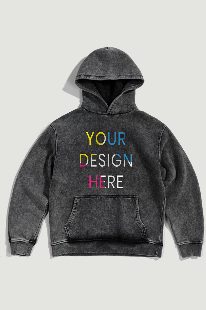 Printlet Print on demand and Dropshipping Acid Washed Hoodie