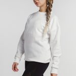 Printlet Oversized White Crewneck for Print on demand