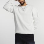 Printlet Oversized White Crewneck for Print on demand