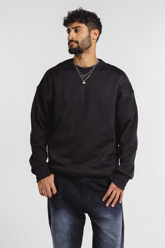 Black Sweatshirt for Print on demand and drop shipping in Egypt