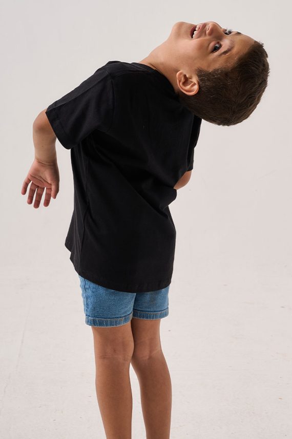 Printlet Kids Black T-Shirt for print on demand