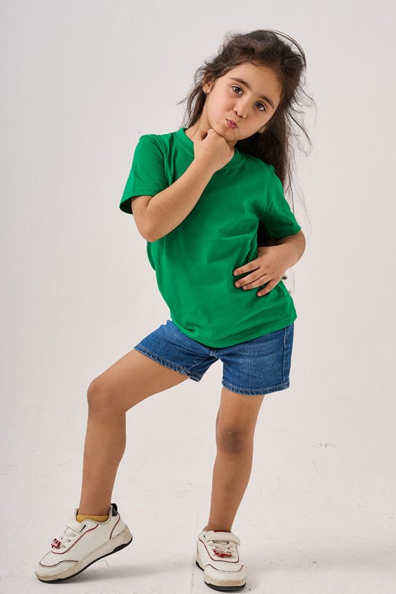 Printlet Kids Green T-Shirt for print on demand